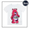 maglia orsetto del cuore rosa