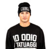 Cappello con patch "IO ODIO I TATUAGGI"