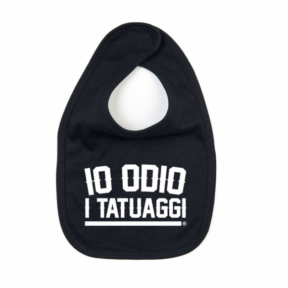 BAVAGLINO - IO ODIO I TATUAGGI - NERO - FRONTE