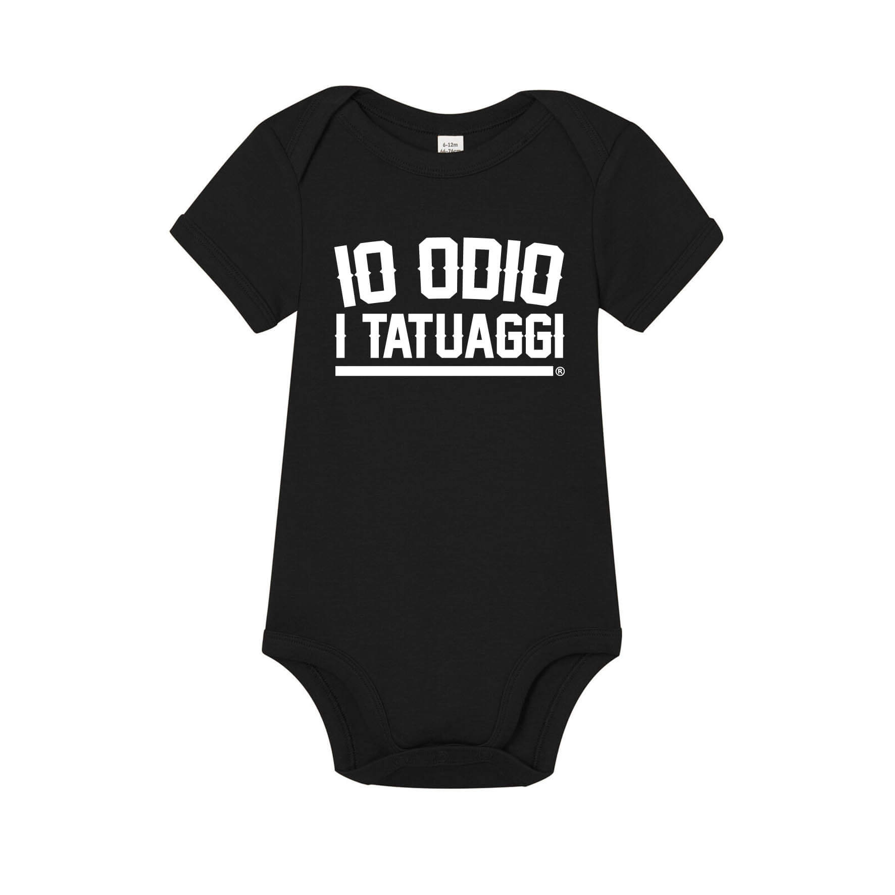 BODY - IO ODIO I TATUAGGI - NERO - FRONTE