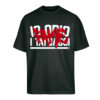 T-SHIRT IO ODIO I TATUAGGI FAKE - UNISEX NERA - FRONTE