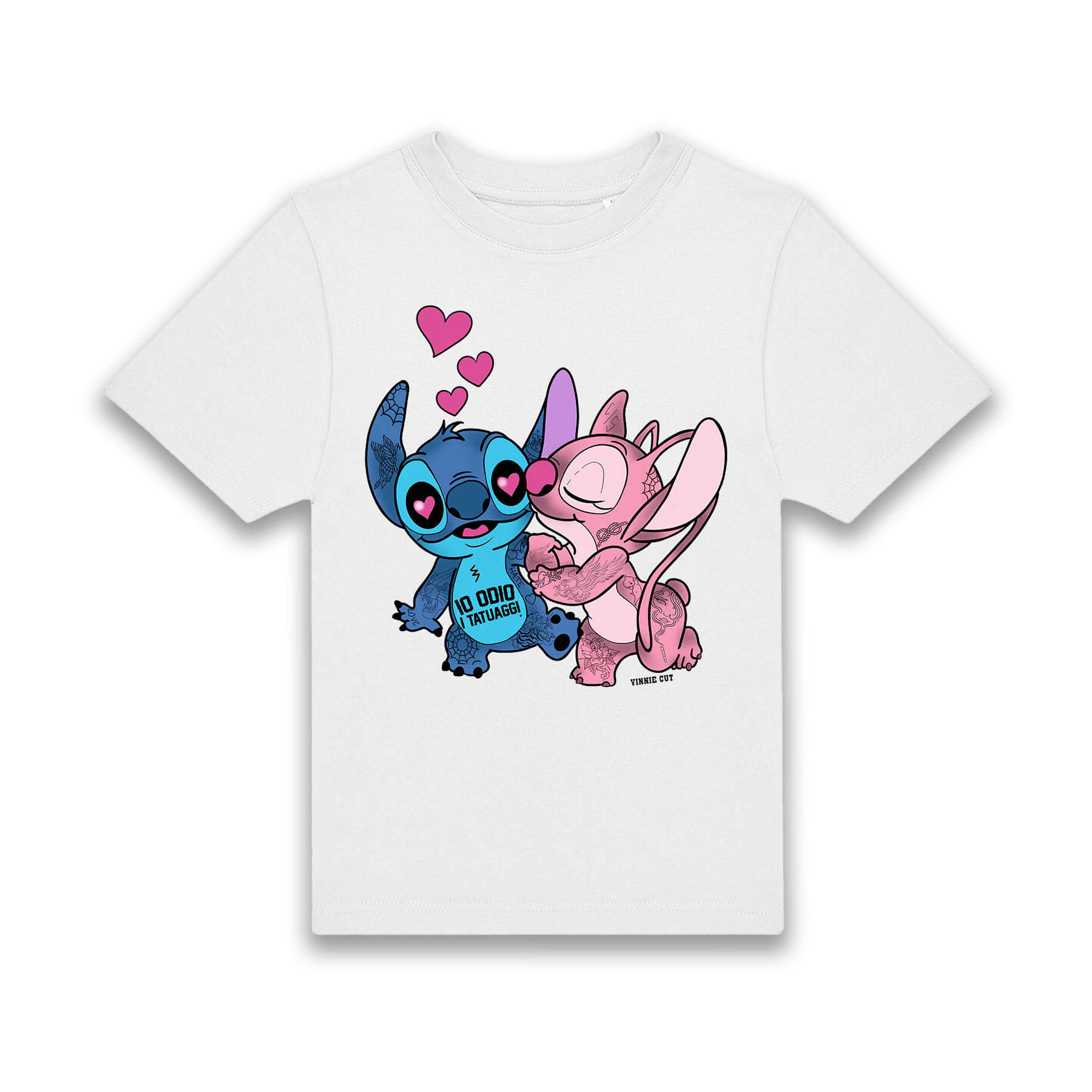 T-SHIRT BAMBINO - LITTLE KOALA - VINNIE CUT - BIANCA - FRONTE