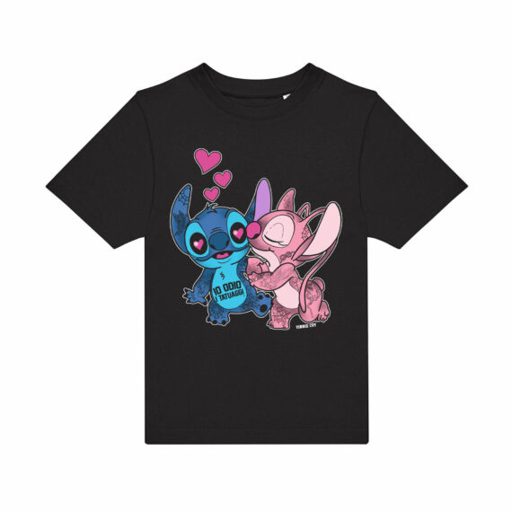 T-SHIRT BAMBINO - LITTLE KOALA - VINNIE CUT - NERA - FRONTE