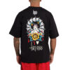 T-SHIRT OVERSIZE - PIN UP - ANDREOLI - NERA - RETRO