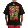 T-SHIRT OVERSIZE ITALIAN ROOSTER - ANDREOLI - NERA - RETRO