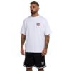 T-SHIRT OVERSIZE ITALIAN ROOSTER - ANDREOLI - BIANCA - FRONTE