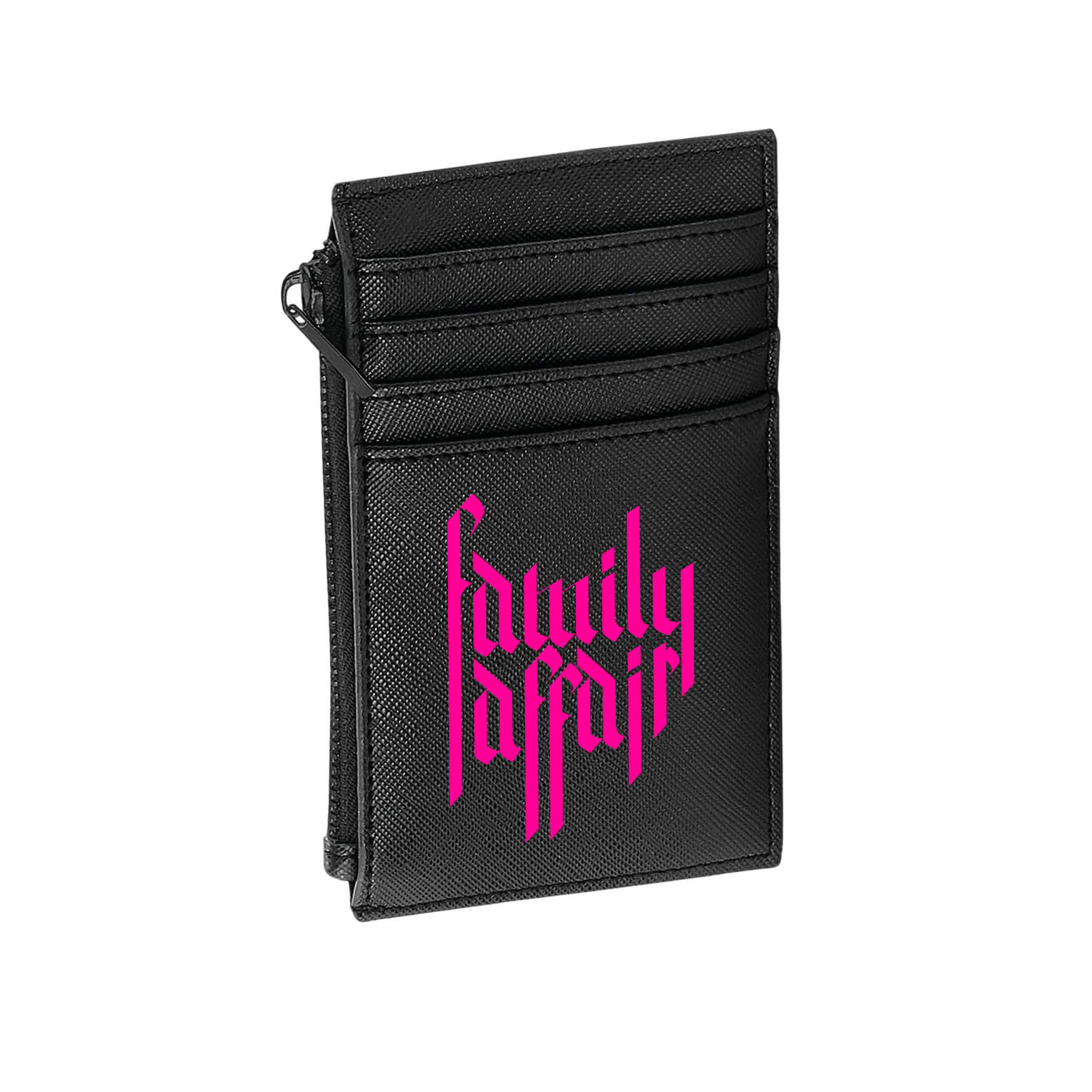 PORTA CARTE - IO ODIO I TATUAGGI - FUCSIA - RETRO