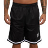 PANTALONCINI BASKET - FAMILY AFFAIR - UNISEX - NERO - FRONTE