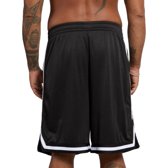 PANTALONCINI BASKET - FAMILY AFFAIR - UNISEX - NERO - RETRO