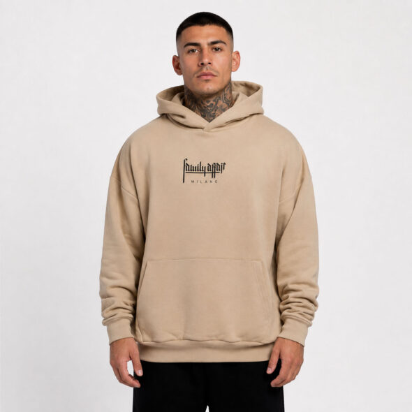 FELPA HOODIE - "CUORE SACRO" by BROS