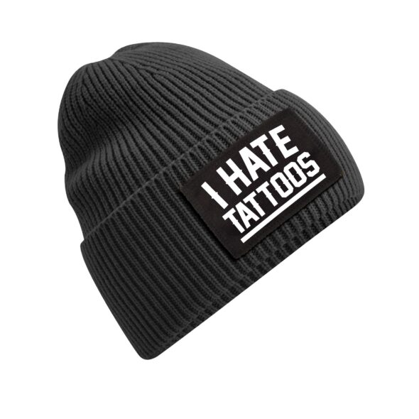 BERRETTA OVERSIZE CON PATCH - "I HATE TATTOOS"