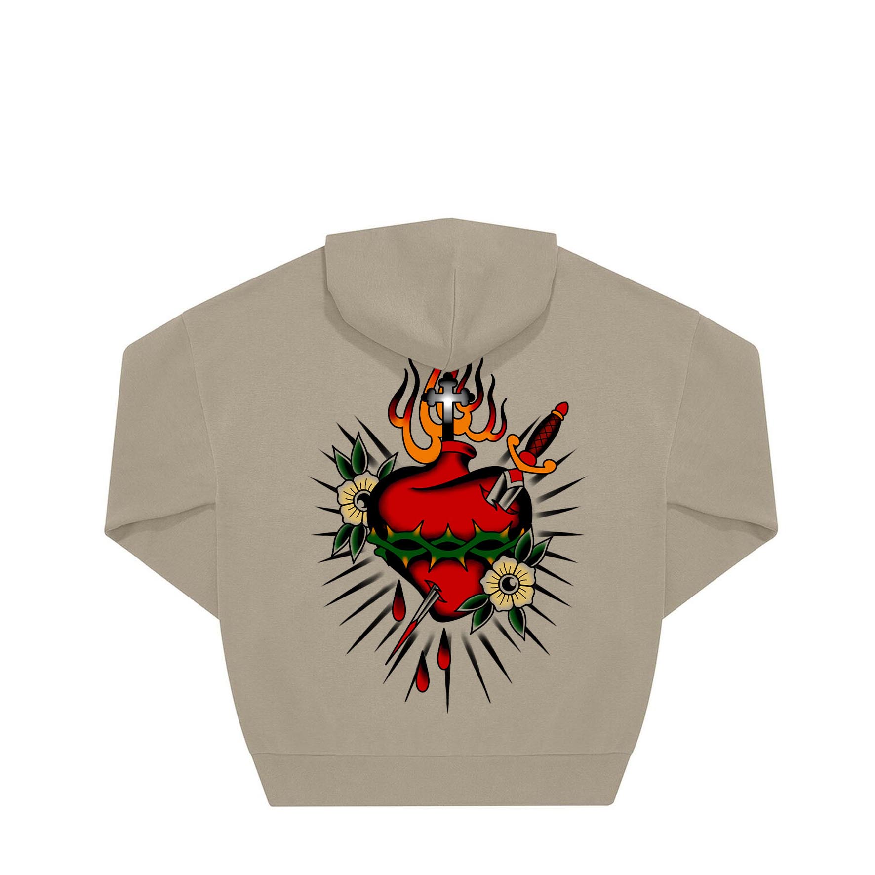 FELPA HOODIE_CUORE-SACRO_BROS_MASTIC_RT