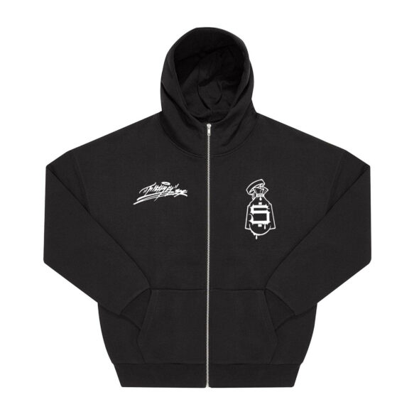 FELPA ZIP CAPPUCCIO - "MONEY BAG" by FLAKS