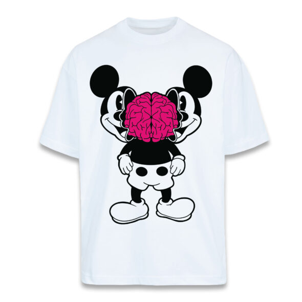 OVERSIZED T-SHIRT - "MOUSE BRAIN" by ANTIKORPO BRAIN