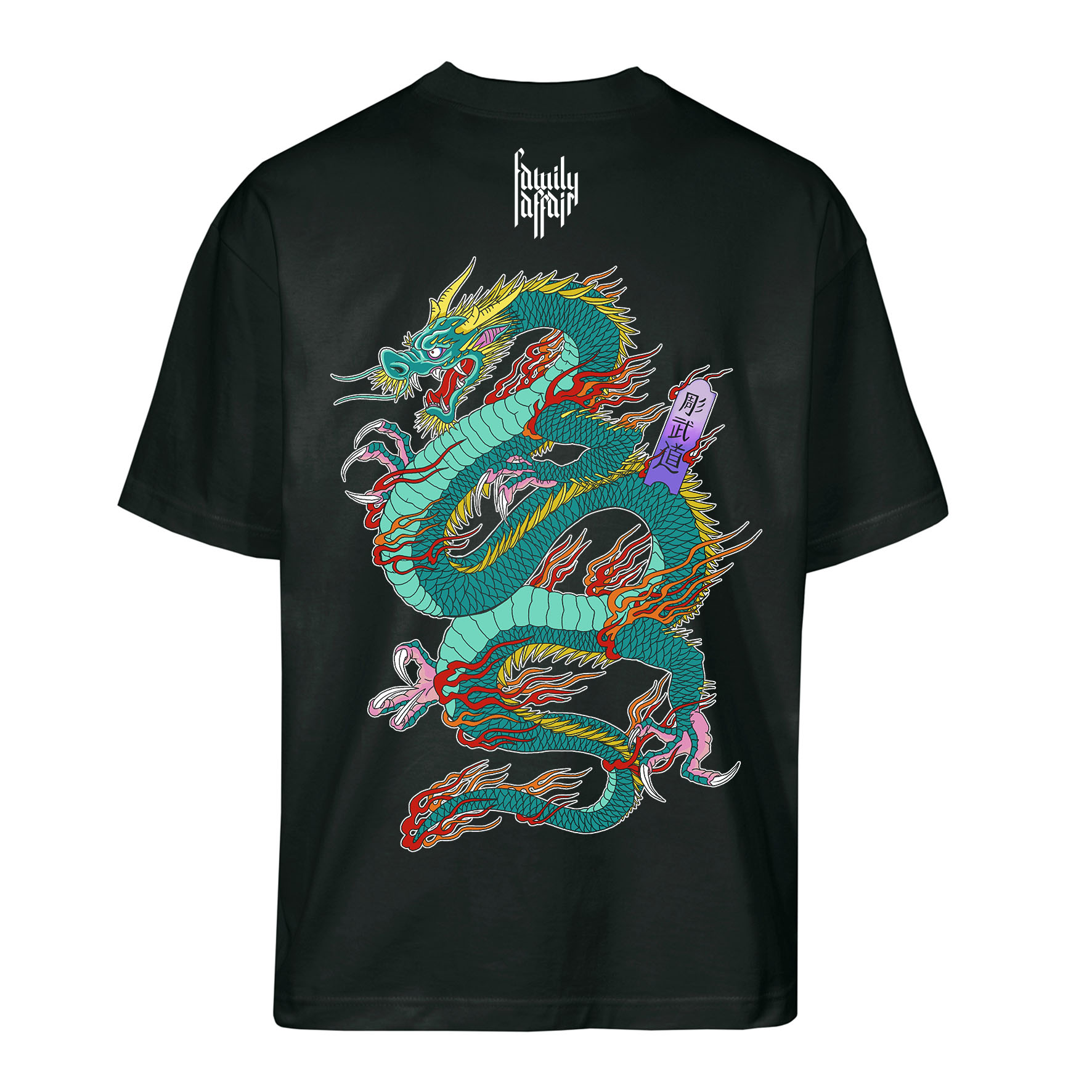 OVERSIZED T-SHIRT - "RYUJIN" by ROBERTO BORSI - Image 2