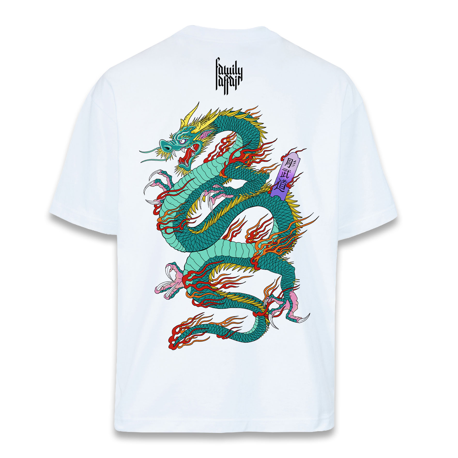 OVERSIZED T-SHIRT - "RYUJIN" by ROBERTO BORSI
