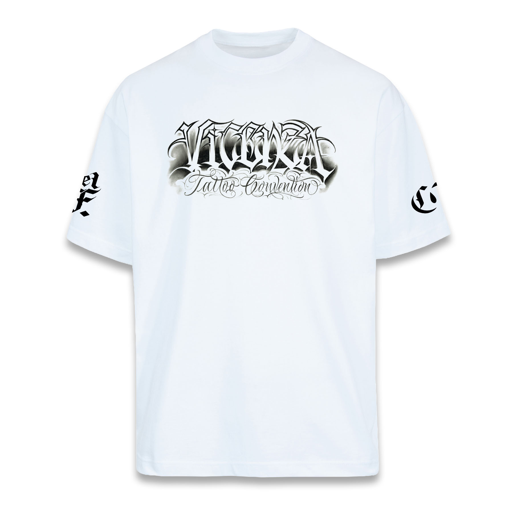 OVERSIZE T-SHIRT - "VICENZA TATTOO CONVENTION" by CRYPTIC TATTOO and EL FRANCO - Image 2