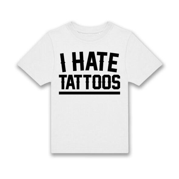 T-SHIRT BAMBINO - "I HATE TATTOOS"