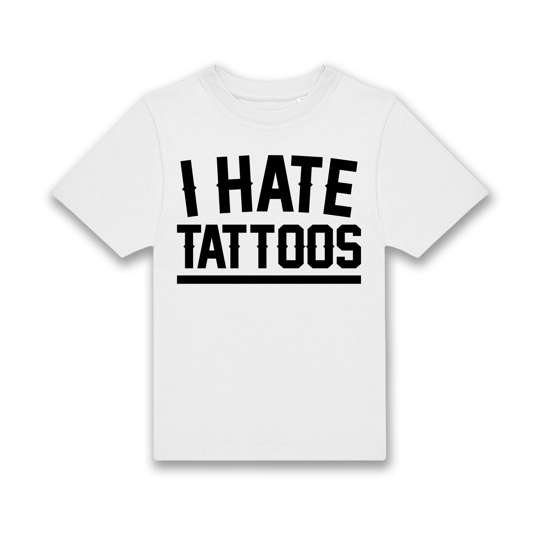 T-SHIRT BAMBINO - "I HATE TATTOOS"