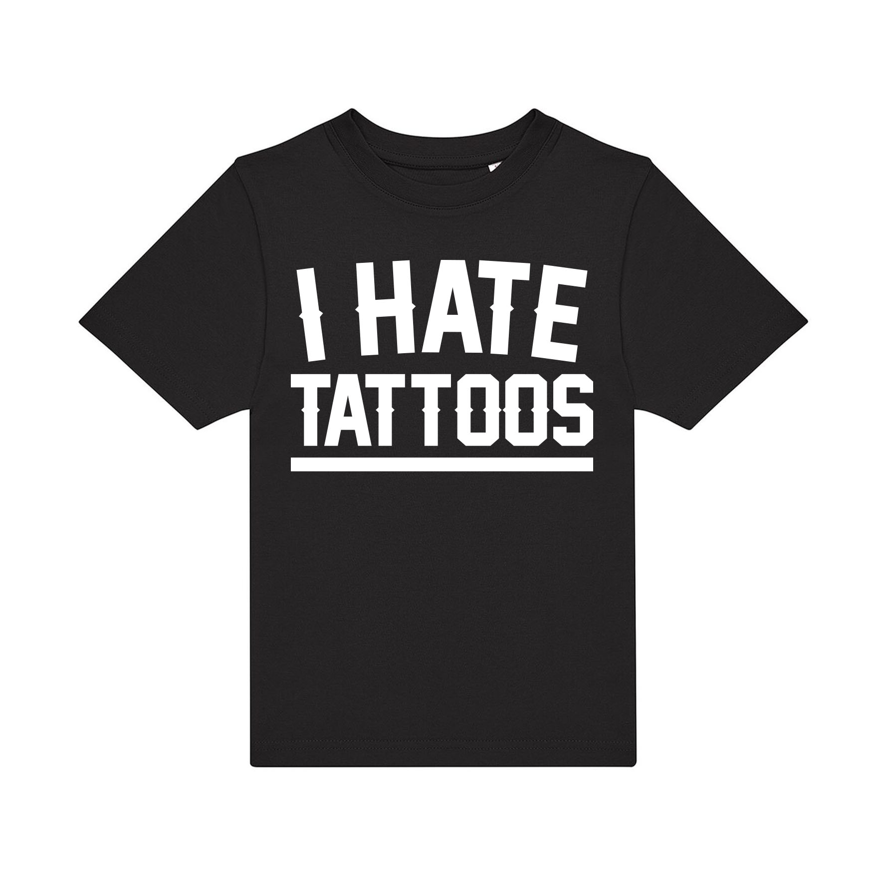 T-SHIRT BAMBINO - "I HATE TATTOOS" - immagine 2