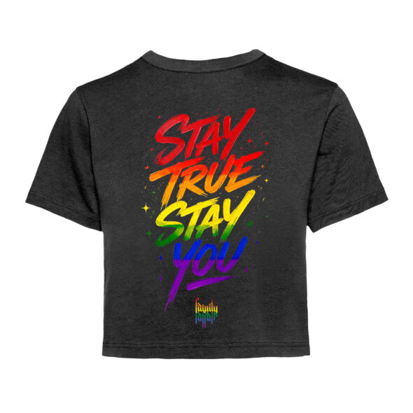 Crop top lady - "Io odio i tatuaggi" Pride