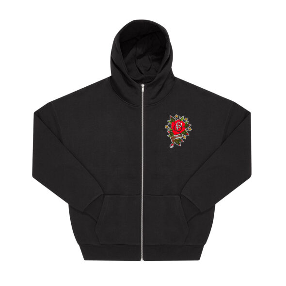 Felpa zip cappuccio - "Rock of ages" by Bros