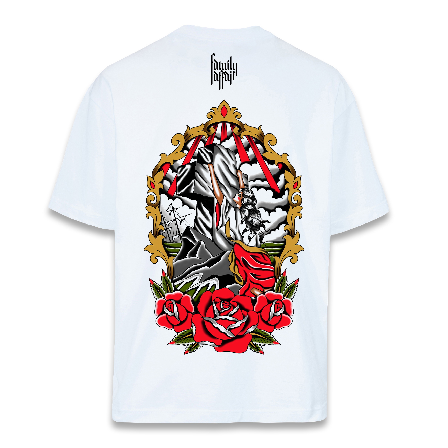 T-Shirt oversize - "Rock of ages" by Bros - immagine 2