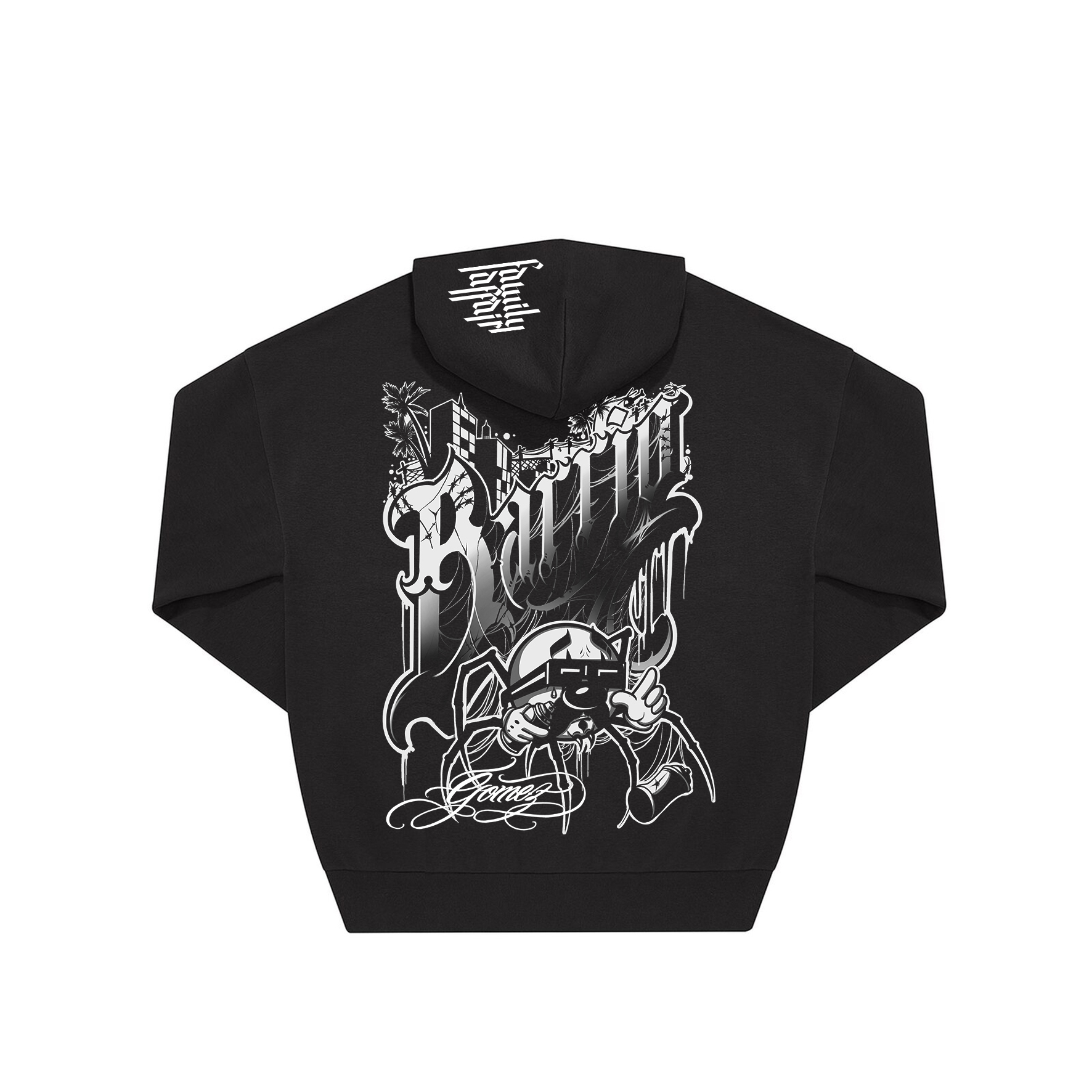 Felpa Hoodie - "Spider Barrio" by Adan Gomez
